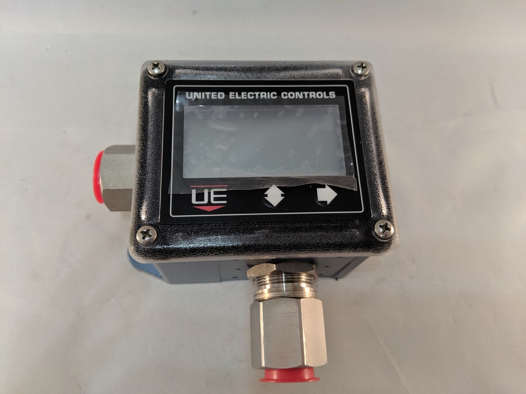 UEC SERIES ONE PRESSURE SWITCH 90-130VAC POWER 0-50PSI