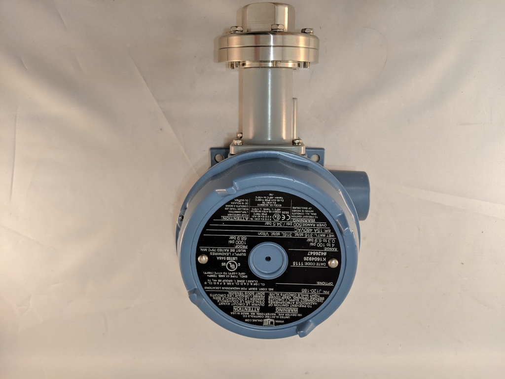 UEC EX-PROOF PRESSURE SWITCH 316SS WETTED PARTS 4-100PSI