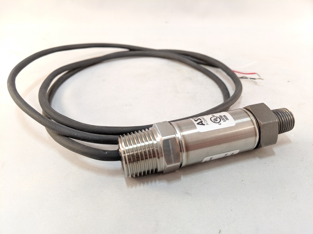 ASCO PRESS XMTR FOR HAZ LOCATION 100PSI 1/4"NPT 4-20MA 4'CAB