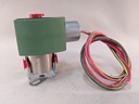 ASCO GENERAL SERVICE N.O. SOLENOID VALVE SS 1/8"NPT 24VDC 8262G015 24/DC