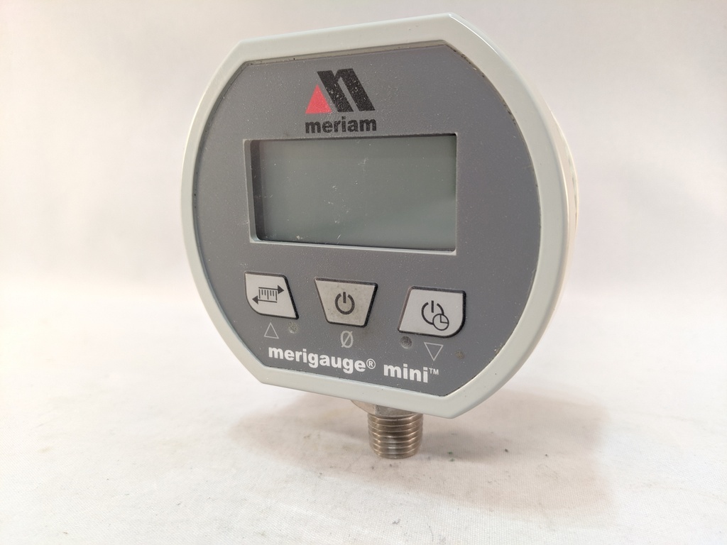 MERIAM I/S BATTERY POWERED DIG PRESS GAUGE 0-300PSI 0.25%