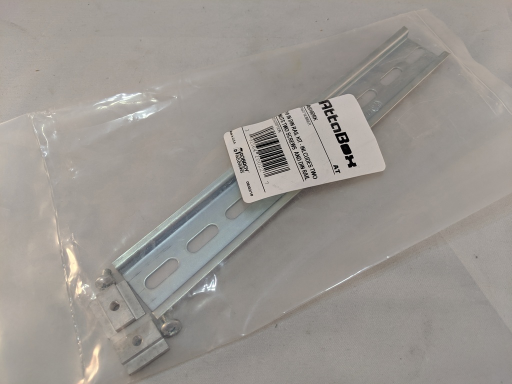 DIN RAIL KIT FOR AH SERIES ENCLOSURE