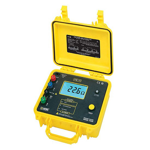 Model 4630 Ground Resistance Tester W/ 300ft, 4 Point Testing Kit