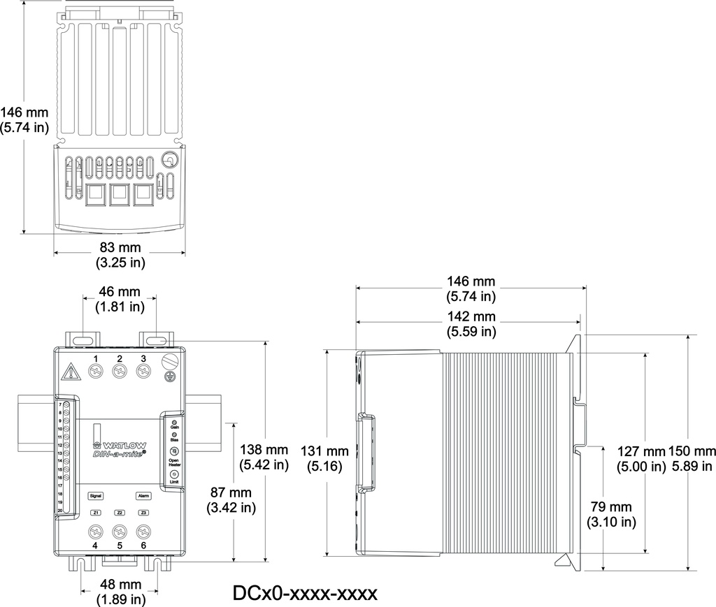 DIN-A-MITE C Power Controller