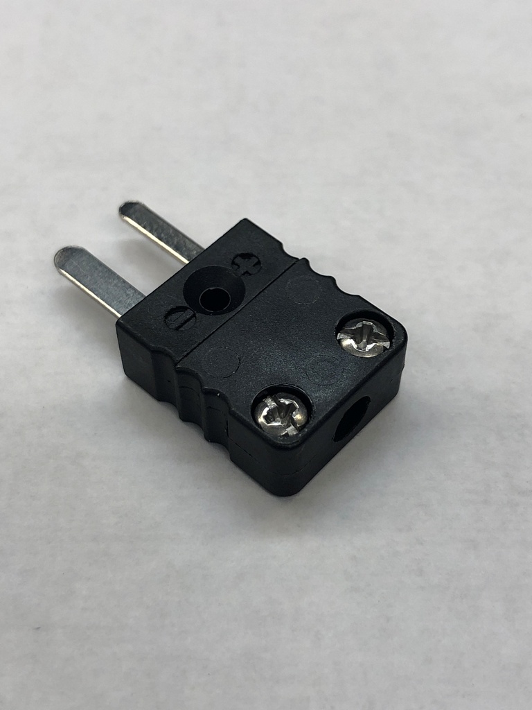 850J MINIATURE TYPE J THERMOCOUPLE PLUG (MALE)