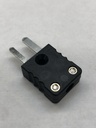 850J MINIATURE TYPE J THERMOCOUPLE PLUG (MALE)