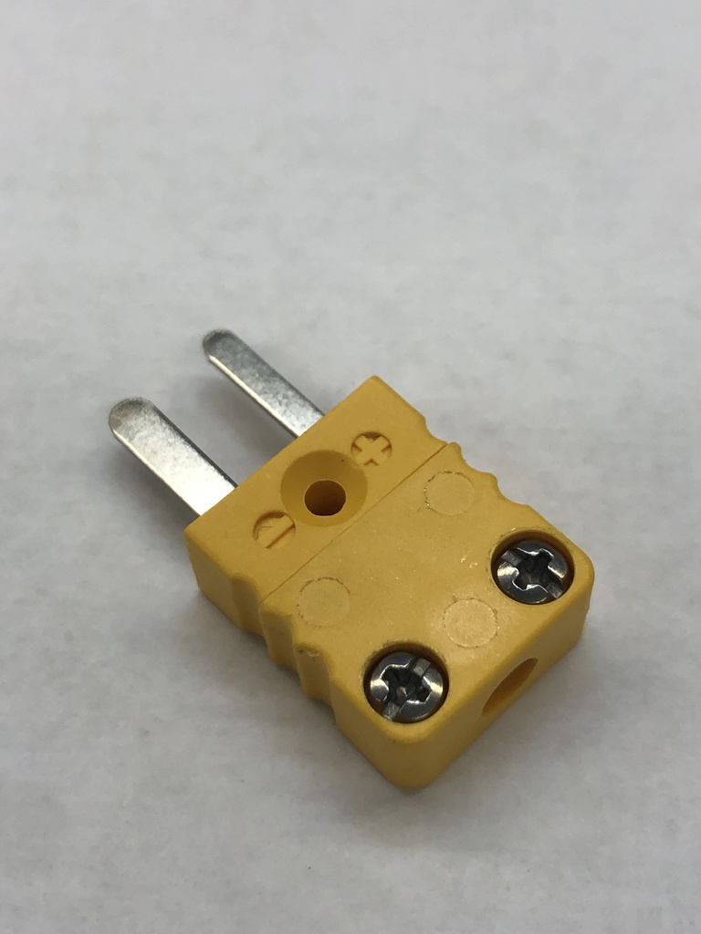 850K MINIATURE TYPE K THERMOCOUPLE PLUG (MALE) 850K