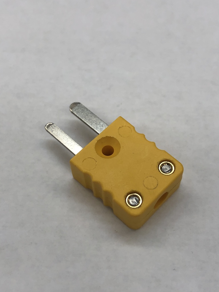 850K MINIATURE TYPE K THERMOCOUPLE PLUG (MALE) 850K