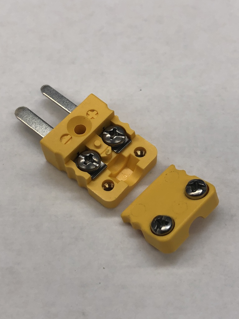 850K MINIATURE TYPE K THERMOCOUPLE PLUG (MALE) 850K