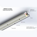 Firerod Cartridge Heater; 120V/150W; 7” x .122” 304SS sheath; 24” Fiberglass lead