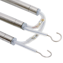 Firerod Cartridge Heater; 120V/150W; 7” x .122” 304SS sheath; 24” Fiberglass lead