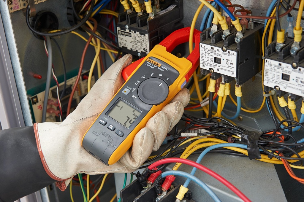 TRUE-RMS WIRELESS HVAC CLAMP METER