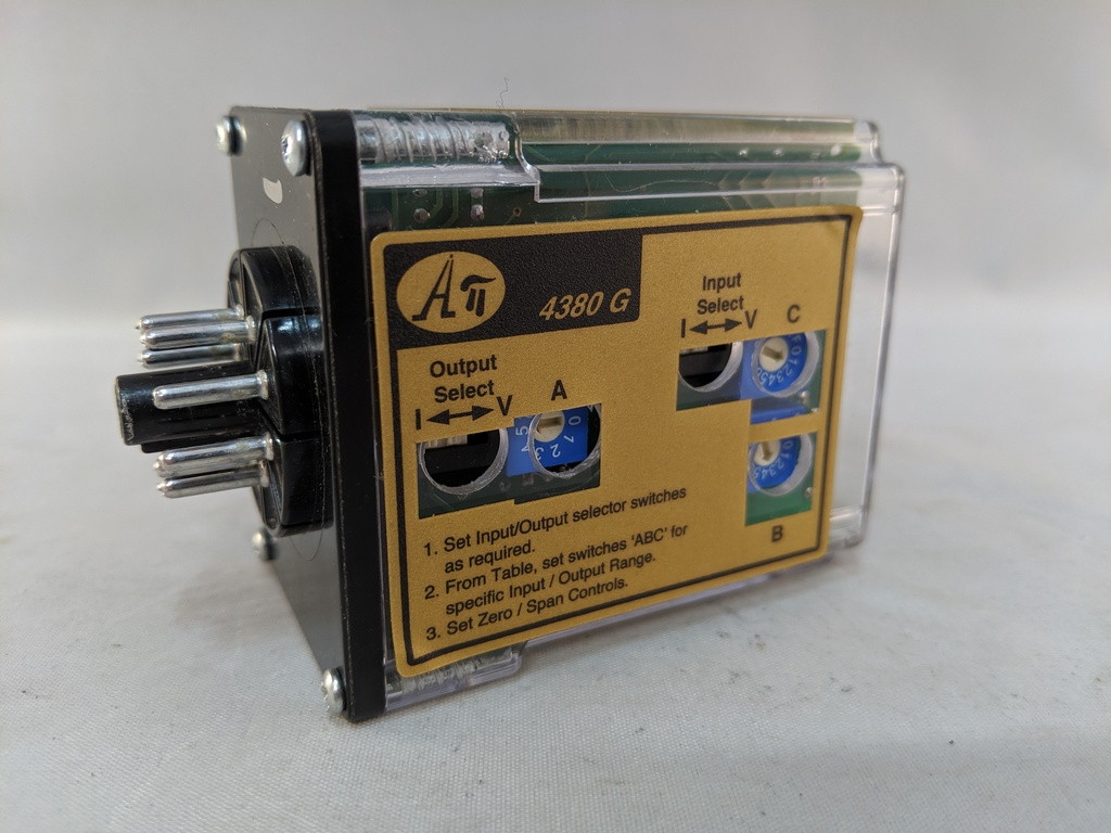 PLUG-IN DC/DC TRANSMITTER FIELD RANGEABLE 9-30VDC POWER