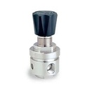 PRESSURE REDUCING REGULATOR, SS BODY/DIAPHRAGM/SPRING, 0-100PSI OUTLET, TEFLON SEAT/O-RING, 1/2" NPT PORTS, 500PSI MAX INLET