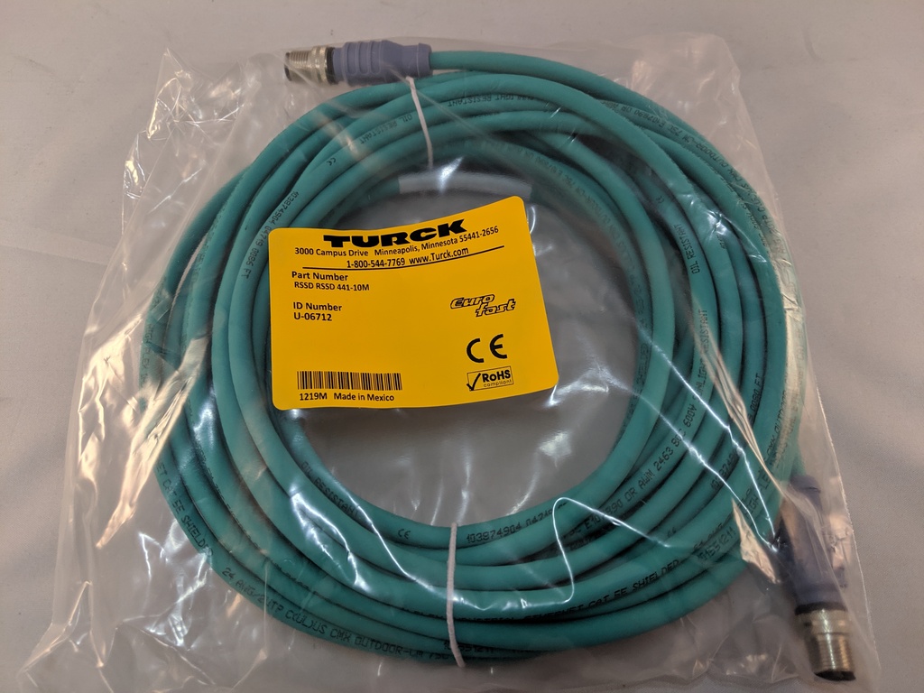 CABLE, 10M GLOBE MACHINE P/N:72044500-10 QUOTE 31660 QUOTE 31660