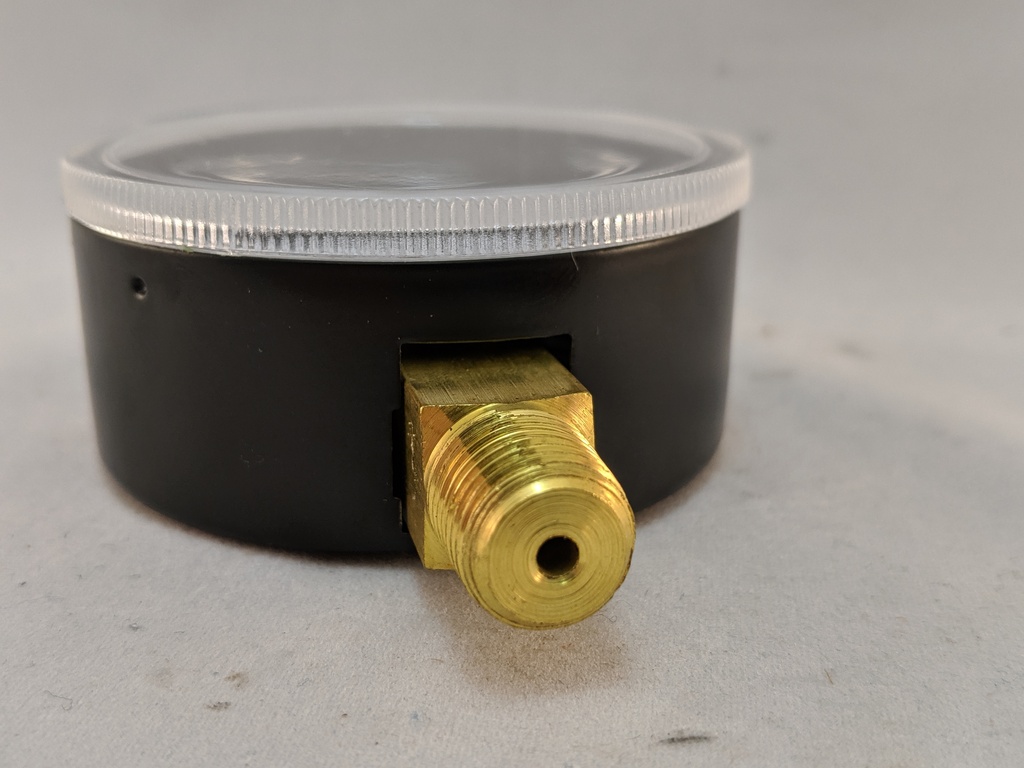 PRESSURE GAUGE -30-0"HG/KPA VAC 2.5" 1/4"BOTTOM CONNECT 2% ACC