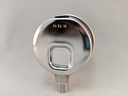 1000PSI PRESSURE GAUGE 2.5"L.F. 1/4"LM 1.5% ACCURACY SS TUBE & CASE