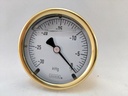 VACUUM GAUGE 2.5"L.F. 1/4"CBM 1.5% ACCURACY BRONZE TUBE