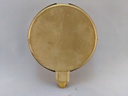 30PSI PRESSURE GAUGE 4"L.F. 1/4"LM 1%ACCRCY BRNZ TUBE W/BRASS CASE