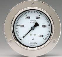 Panel Mount Gauge 2.5" 0-6000psi