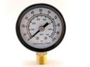 PRESSURE GAUGE 1.5"DIAL 0-100PSI 1/8"NPT BOTTOM BRASS TUBE