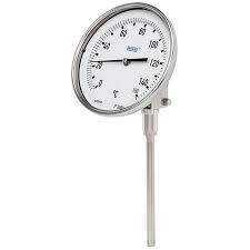 TG53 Bimetal; 5" Dial; 4" Stem; 1/2"NPT; Adjustable angle; 0-140F