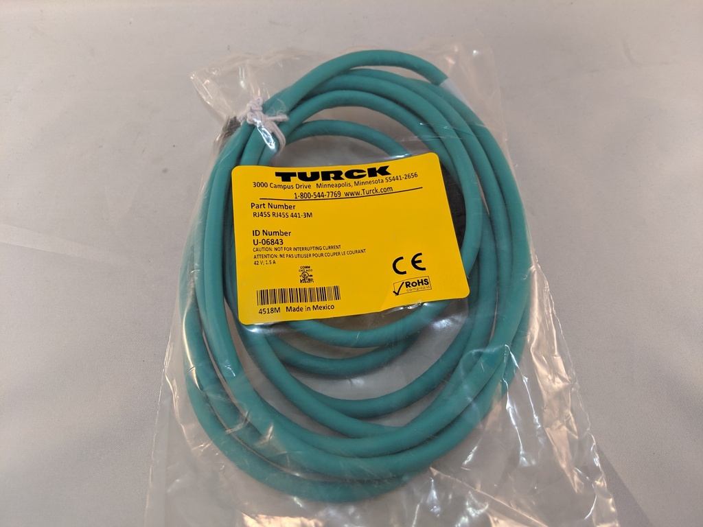 RJ45S-RJ45S-441-3M ETHERNET CABLE/QUOTE 31660