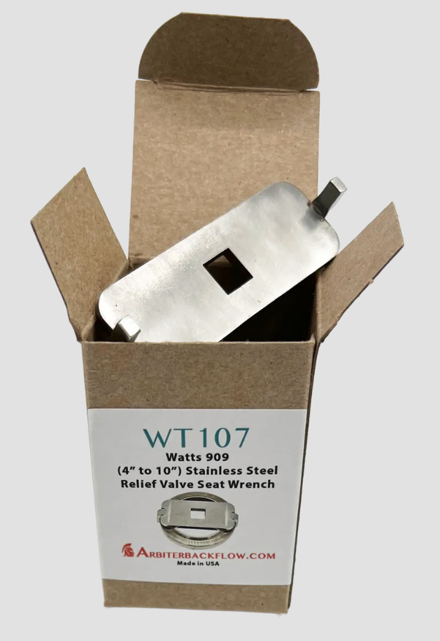 Relief Valve Wrench for Watts 909 & LF909 model backflow prevention assemblies