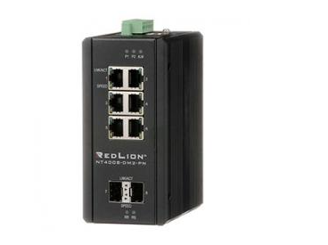 N-TRON NT-4008 GIGABIT MANAGED LAYER 2 INDUSTRIAL ETHERNET SW