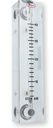 VISI-FLOAT, 4" SCALE, 1-10 LPM AIR, WITH SS NEEDLE VALVE
