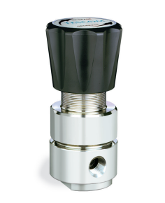 PRESSURE REDUCING REGULATOR, 316SS BODY, 50mmHg ABSOLUTE - 25PSIG/1.7 BAR, 1/4" NPTF, 400PSIG