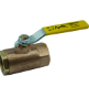 Apollo 1-¼” 2-piece Full Port Ball Valve, Threaded Ends, Brass