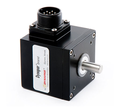 DYNAPAR Qube Encoder,Bidirectional,10 PPR,1/4"SGL SHFT,DIFF LD,5 26V CMOS,6PIN MS CONN