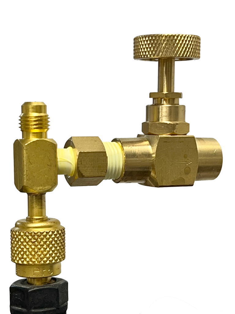 Brass bleed valve (compensating) assembly