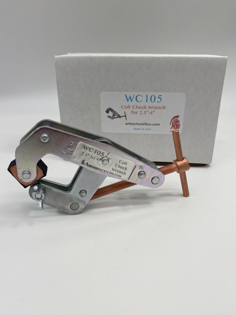 Tool for removing check valve compression disc on Ames 2 1/2" to 4" C200(A), C300(A), C400, C500, Ames 2 1/2" to 3" M200(A), M300(A), M400, M500 & Watts 2 1/2" to 4" 757(A), 757(A)DCDA, 957, 957DCDA.