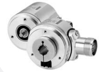 Rotary Position ENCODER, 582X HOLLOW SHAFT VERSION, FLANDE FOR THRU SHAFT, 3/8" WITH SEAL, DC, 8-PIN M12 EUROFAST CONNECTOR, 2000PPR, T8.5820.1KCC.2000
