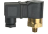 PRESSURE SWITCH 25-100PSI 1/8"NPTM, SPDT, DIN 43650A MALE HALF,  PS41-30-2MNB-C-H
