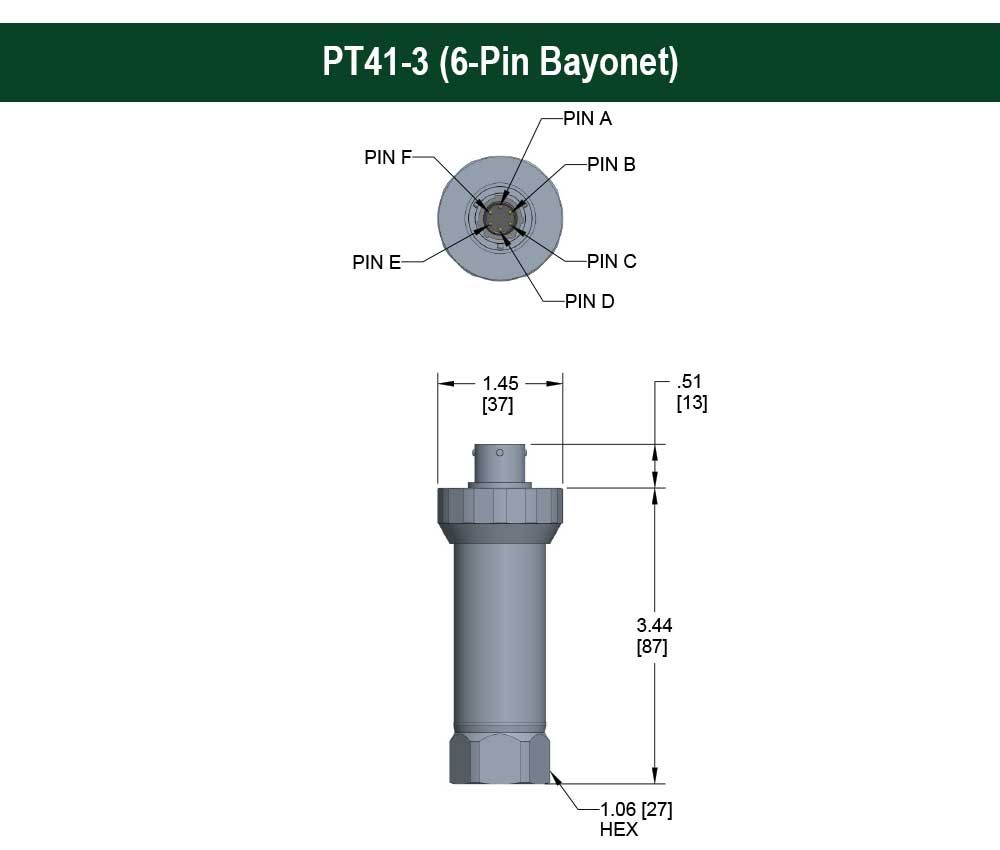PT41 Series High Pressure, Fixed Range Pressure Transmitter