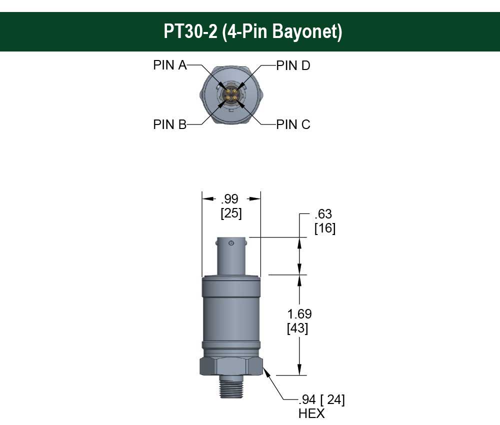 PT30-2 (4-Pin Bayonet)