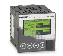 WEST TEMPERATURE CONTROLLER, With USB Port, Profiler, 100-240VAC, One Control Loop, Relay Output + Linear DC Output