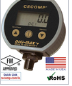 CECOMP INTRINSICALLY SAFE, BATTERY POWERED DIGITAL PRESSURE GAUGE, 0-1000PSIG, HIGH ACCURACY