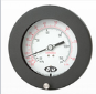 PRESSURE GAUGE, 4.5" DIAL, 0-200PSI, 1/4" NPT LBM BRASS, FRONT FLANGED HINGED RING CASE