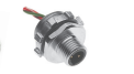 FSB 3-0.5/14.5/NPT 1/2-14 NPT Threads Mircofast Receptacle,3-wire Male, Front Mount