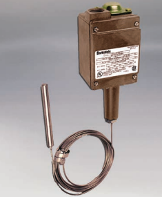 Remote Mount Temperature Switch, Dual switch (2 SPDT), NEMA 4 Enclosure, 150/350F range, 6FT Capillary, 304 SS Wetted Material, 302 SS Armor