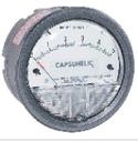 Dwyer Series 4000 Capsuhelic® Differential Pressure Gage, 0-2KPa