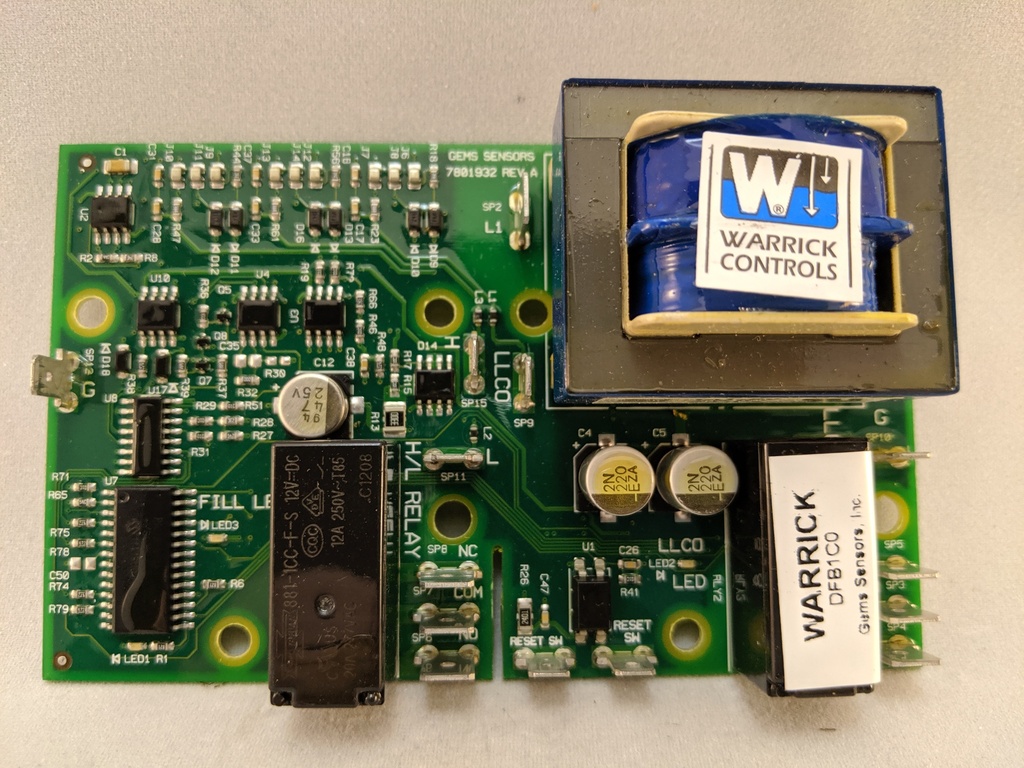 LEVEL CONTROL 100K, 120VAC, SCREW MOUNT