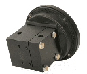 MIDWEST 106 SERIES DIFFERENTIAL PRESSURE GAUGE, 0-10PSID, ALUMINUM BODY, SS 1/4"NPT FEMALE BACK CONNECTIONS, 1% ACCURACY