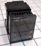 CAL MAXVU Series, Temperature Controller, 1/16 Din, 110/240VAC, Input - Thermocouple, RTD, DC Linear, Output 1 SSR, Output 2 Relay, Output 3 None,