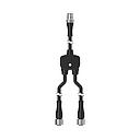 M12 Quick Disconnect Splitter Cable (CSB-M1251M1251B)