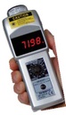 Shimpo LED Display Contact/Non-Contact Tachometer, 6" Circumference Measuring Wheel, NIST Cert Included